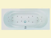 Whirlpool-Whirlwanne Martinique 180x80x44cm Air-System