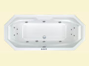 Whirlpool-Whirlwanne Norderney 192x86x48cm Jet-System