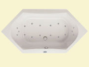 Whirlpool-Whirlwanne Ina 200x100x44,5cm Air-System