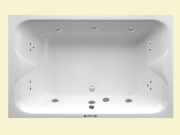 Whirlpool-Whirlwanne Andromeda 195x135 cm Jet-System