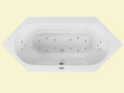 Whirlpool-Whirlwanne Andros 200x90x46cm Air-System