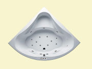 Whirlpool-Whirlwanne Neo PRO 7 140x140x47,5cm  Kombi - System