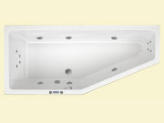 Whirlpool-Whirlwanne Lupor 170 /180 cm Jet-System