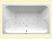 Whirlpool-Whirlwanne Andromeda 195x135 cm Air-System