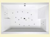 Whirlpool-Whirlwanne Duoplace 180 x120 x 54 cm Air-System