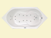 Whirlpool-Whirlwanne Lilly 190x90x44,5cm Air-System